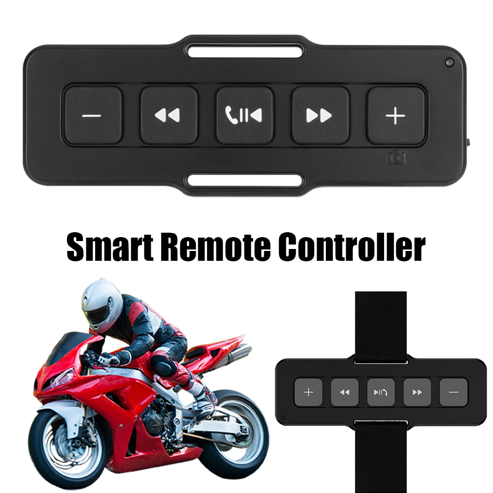 Bluetooth 5.0 Громкая связь, пульт дистанционного управления мотоциклом, водонепроницаемый руль велосипеда, мультимедийный пульт для автомобиля, спорт на открытом воздухе