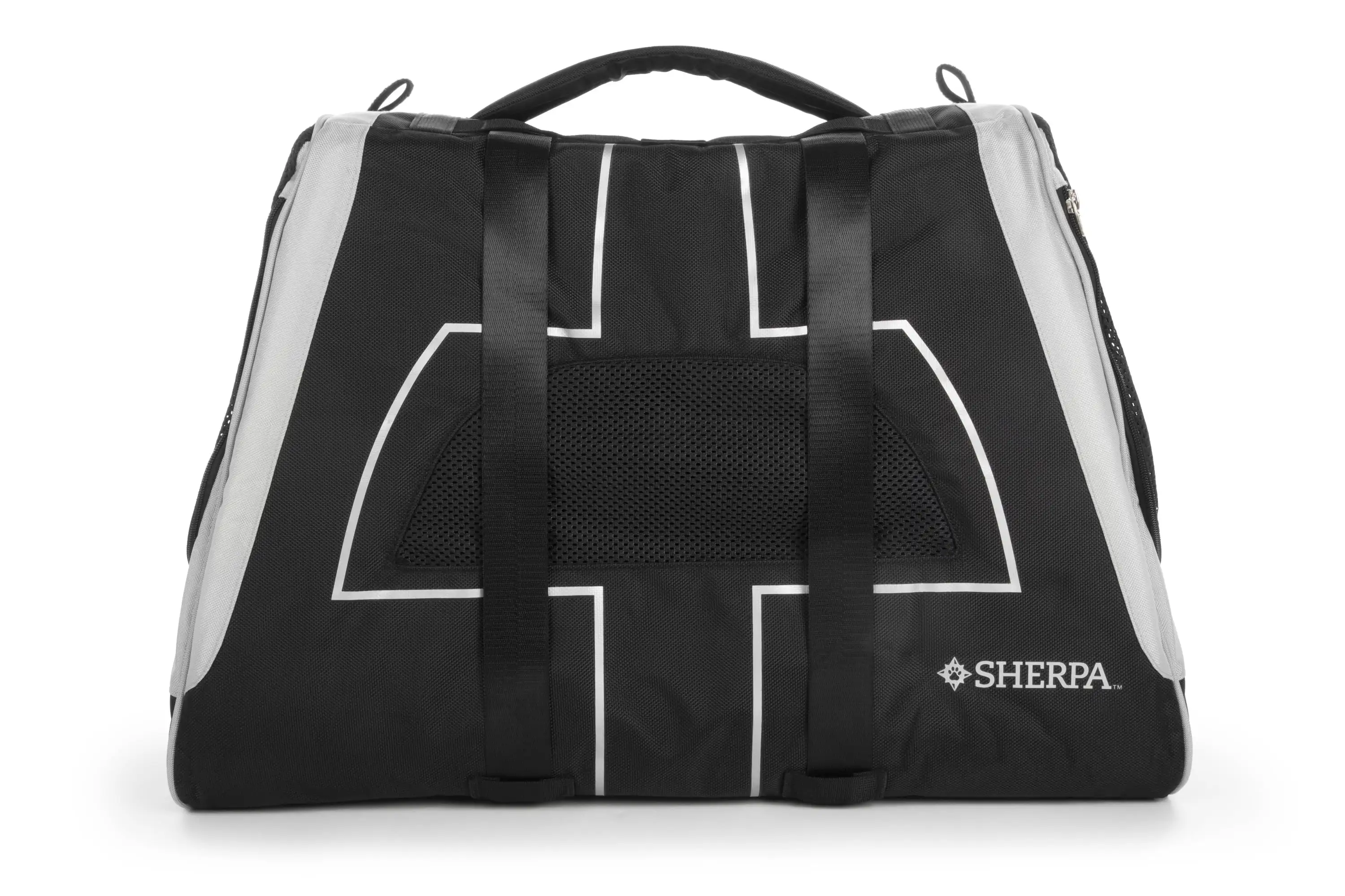 Дорожная сумка-переноска для домашних животных Sherpa Forma Frame, прошедшая краш-тестирование - черная, очень большая