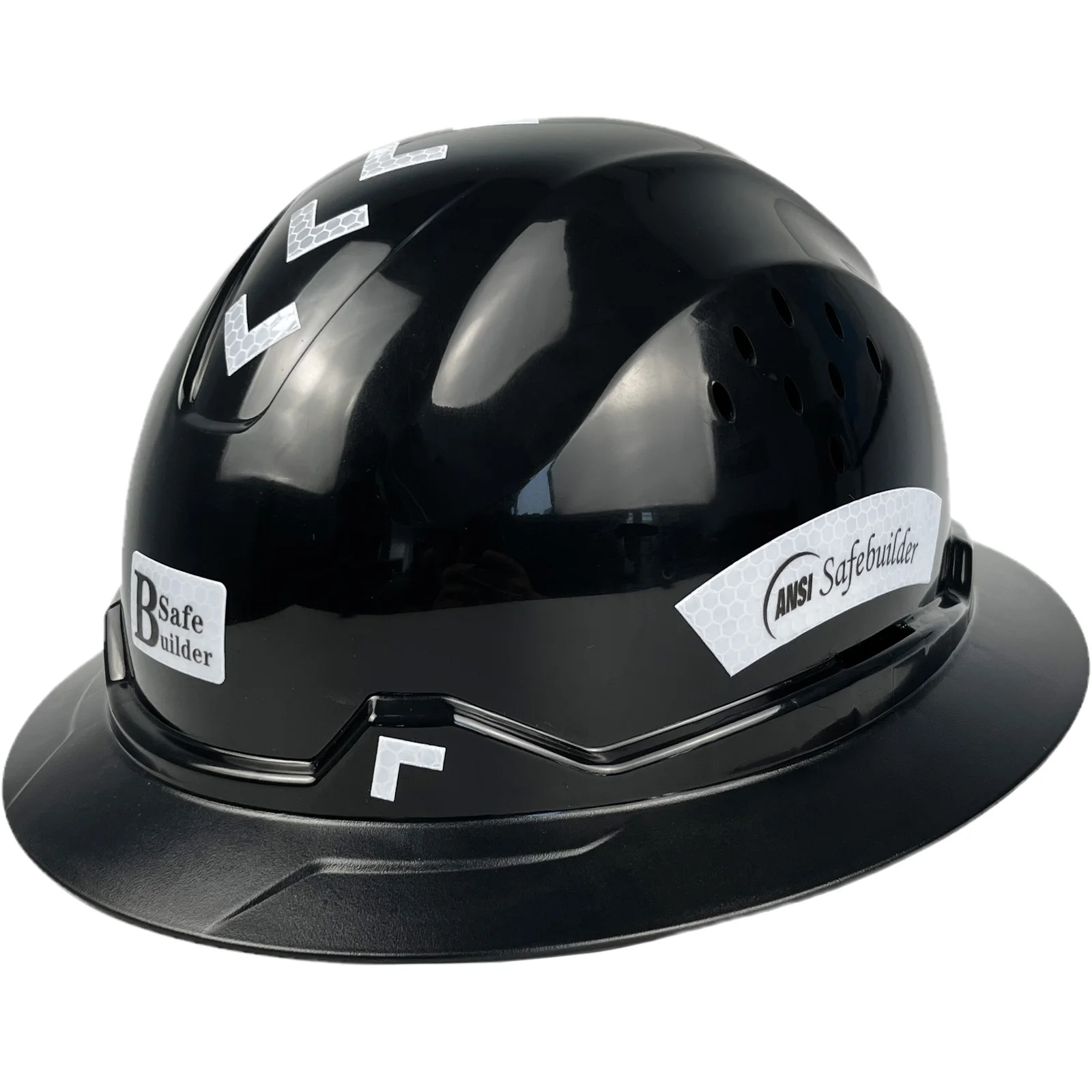 Новая Полноразмерная Каска Birm Для Инженера ABS Защитный Шлем Солнцезащитный Козырек Светоотражающие Рабочие Колпаки ANSI Z89.1 С вентиляцией Промышленные и Строительные